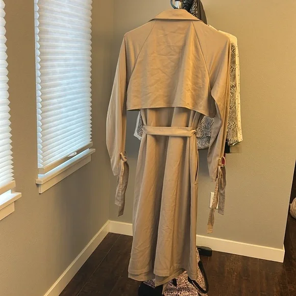 Princess Polly Trench Coat - Picture 6 of 8